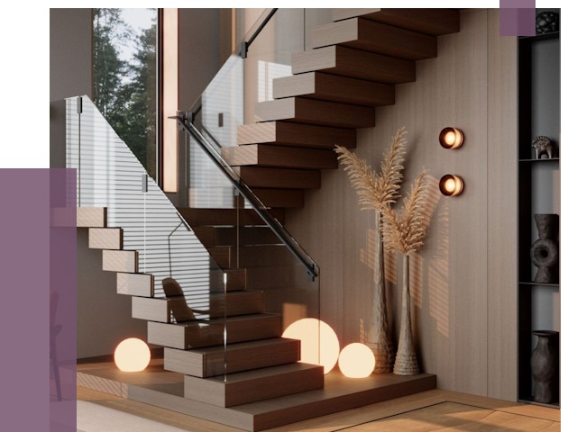 Изготовление и монтаж лестниц в Глазове от 86726 руб. | ПРОЛЁТ-Глз