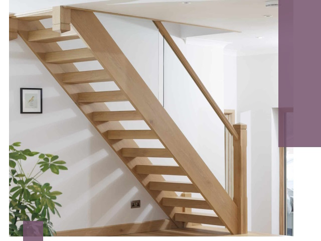 Изготовление деревянных лестниц под ключ в Глазове для дома