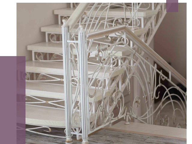 Изготовление кованых лестниц на заказ в Глазове от 86726 руб. | ПРОЛЁТ-Глз