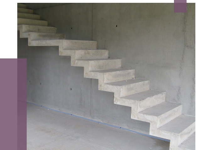 Бетонные лестницы в Глазове от 18876 руб. под ключ | ПРОЛЁТ-Глз