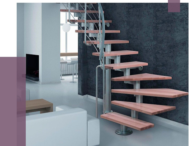 Модульные лестницы в Глазове от 16835 руб. — купить в ПРОЛЁТ-Глз