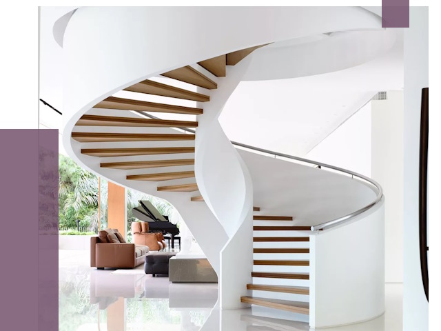 Винтовые лестницы в Глазове под ключ от 48464 руб. | ПРОЛЁТ-Глз