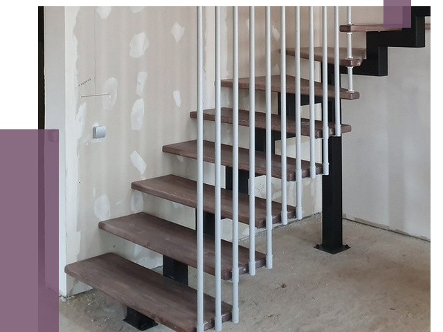 Монтаж лестниц на больцах в Глазове от 8366 руб. — надежно| ПРОЛЁТ-Глз