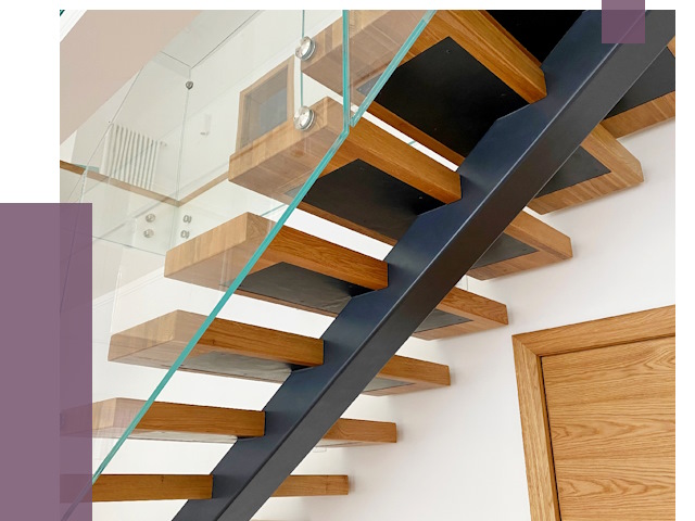 Лестницы на монокосоуре в Глазове от 18876 руб. под ключ | ПРОЛЁТ-Глз