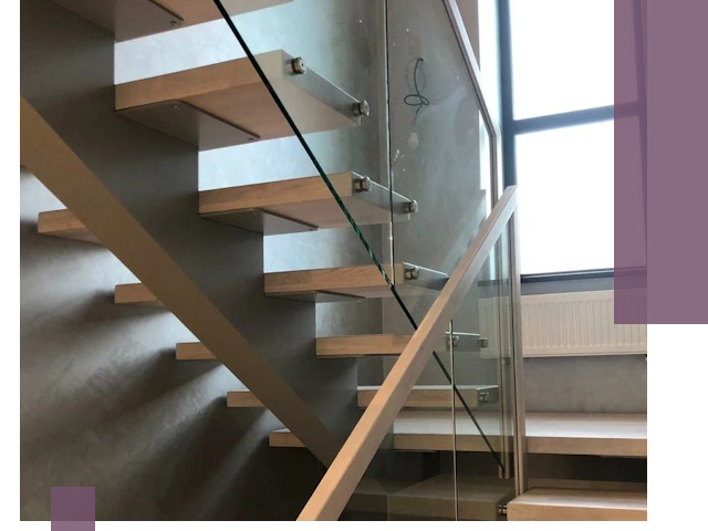 Изготовление лестниц на монокосоуре в Глазове с монтажом и гарантией