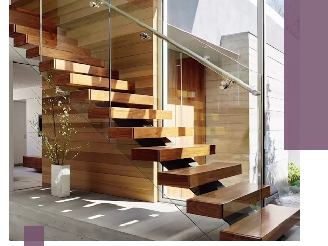 Современные лестницы на заказ в Глазове — изготовление и монтаж