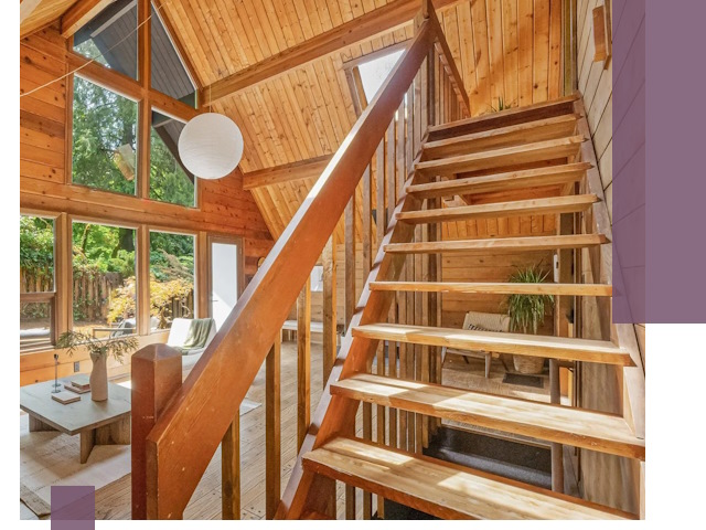 Лестницы для дачи под ключ в Глазове — изготовление и монтаж