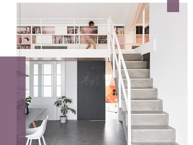 Лестницы для двухуровневой квартиры в Глазове от 176002 руб. | ПРОЛЁТ-Глз