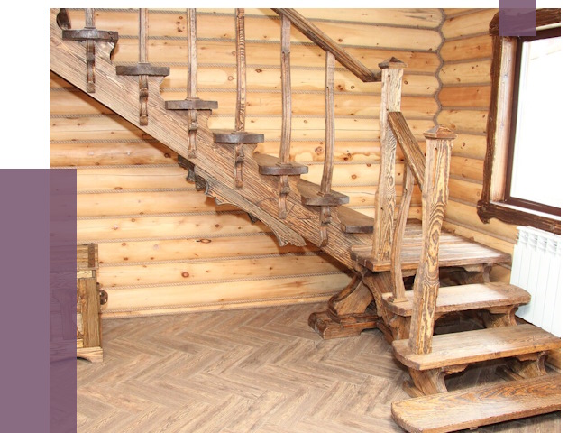 Лестницы в баню в Глазове от 19080 руб. — изготовление | ПРОЛЁТ-Глз