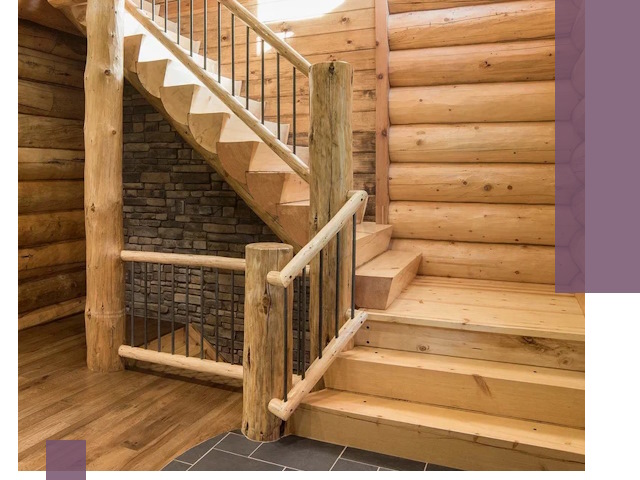 Лестницы в баню под заказ и профессиональный монтаж в Глазове