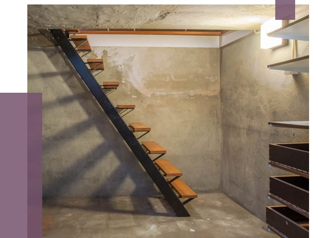 Лестницы в подвал в Глазове от 13111 руб. — монтаж | ПРОЛЁТ-Глз