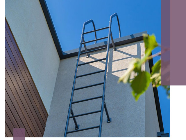 Лестницы на крышу в Глазове — изготовление, монтаж, демонтаж