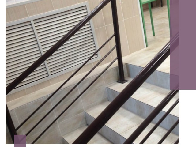 Изготовление перил из металла под ключ в Глазове