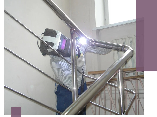 Монтаж перил и ограждений качественно в Глазове