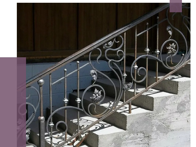 Кованые перила в Глазове от 8673 руб. под ключ — качество от ПРОЛЁТ-Глз