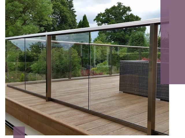 Алюминиевые перила на заказ в Глазове — монтаж и гарантия