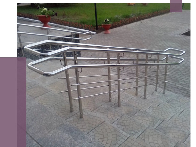 Перила для инвалидов в Глазове от 7571 руб. под ключ | ПРОЛЁТ-Глз