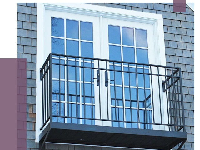 Французские балконы в Глазове от 7397 руб. за м2 