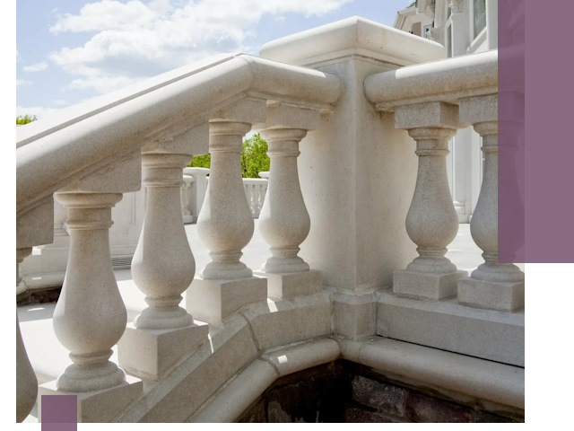 Балюстрады из металла и камня под ключ в Глазове