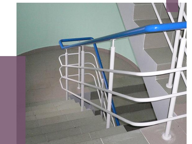 Перила в подъезде в Глазове — установка и замена от 7397 руб. | ПРОЛЁТ-Глз