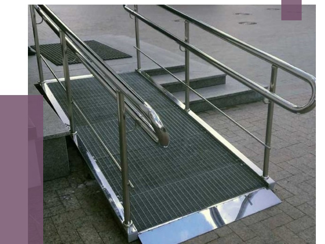 Монтаж пандусов для инвалидов в Глазове от 8591 руб. под ключ | ПРОЛЁТ-Глз