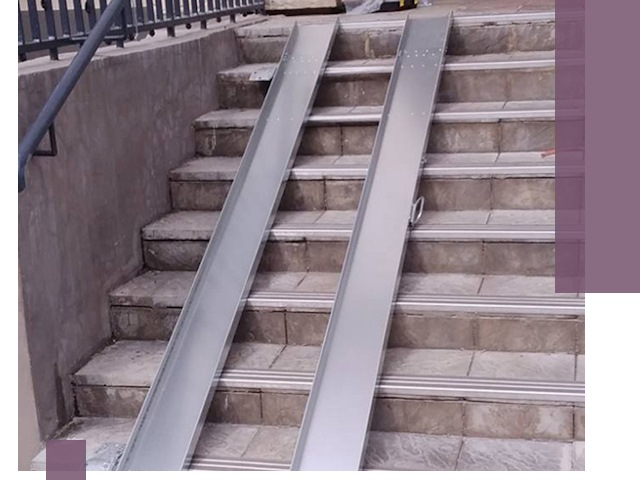 Демонтаж откидных пандусов профессионально в Глазове