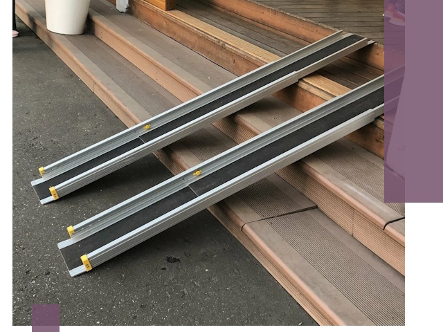 Телескопические пандусы под ключ в Глазове — изготовление и монтаж