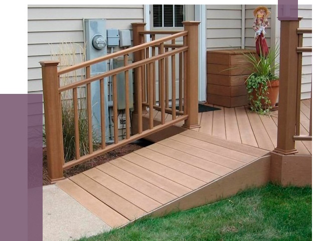 Пандус на крыльцо в Глазове под ключ от 7754 руб. 