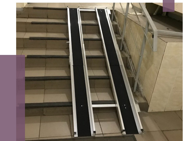 Установка пандуса в подъезд в Глазове от 7958 руб. под ключ | ПРОЛЁТ-Глз