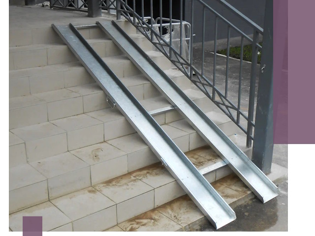 Пандусы для детских колясок в Глазове: изготовление и монтаж