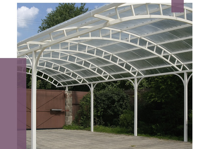 Изготовление навесов в Глазове от 14794 руб. за м² — ПРОЛЁТ-Глз