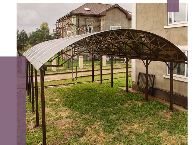 Демонтаж навесов в Глазове от 4591 руб. — разборка и вывоз | ПРОЛЁТ-Глз