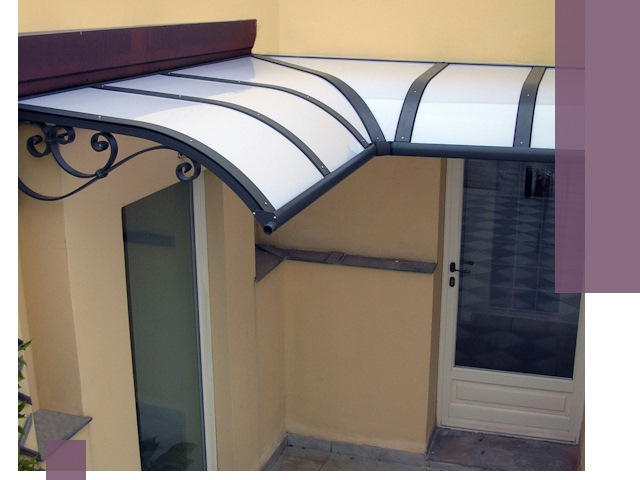 Монтаж козырьков любой сложности в Глазове под ключ