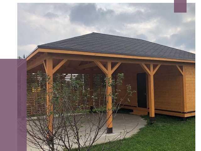 Навесы под ключ в Глазове от 48209 руб.  | ПРОЛЁТ-Глз