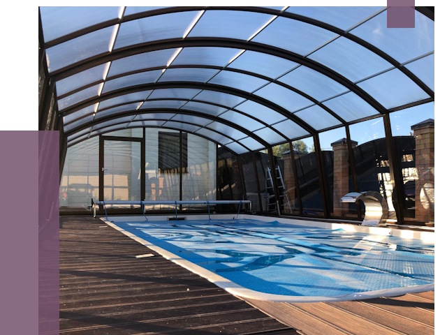 Навесы для бассейна в Глазове от 16733 руб. под ключ | ПРОЛЁТ-Глз