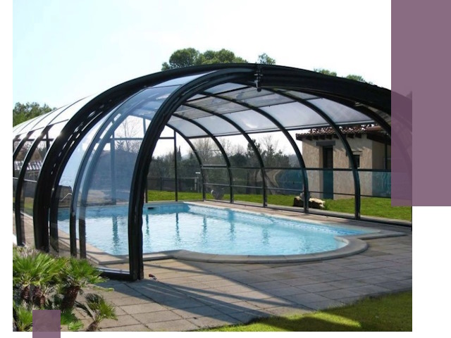 Навесы для бассейна в Глазове: изготовление и монтаж под ключ