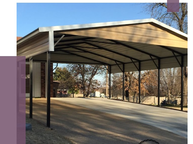 Двускатные навесы в Глазове от 8009 руб.  | ПРОЛЁТ-Глз