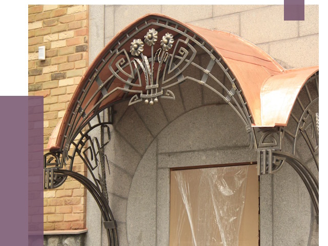 Арочные козырьки в Глазове от 14539 руб. 