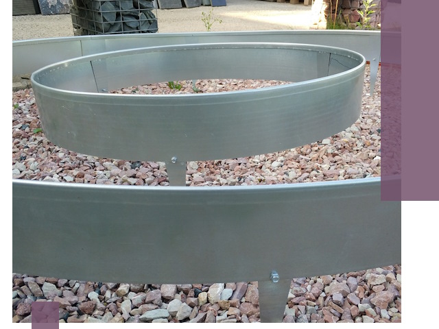 Нержавеющие бордюры под ключ в Глазове — изготовление и монтаж