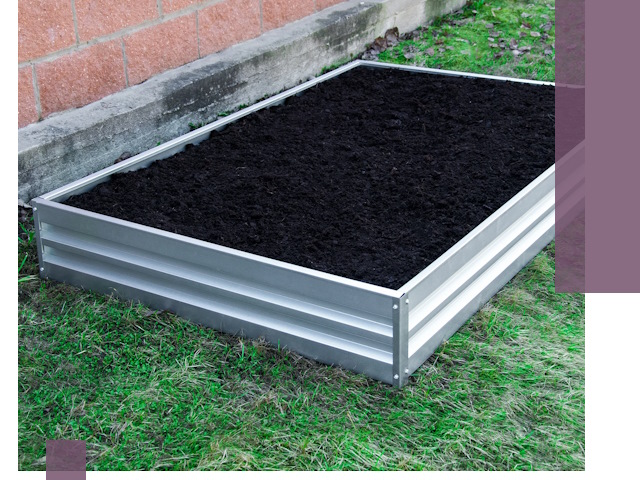 Металлические бордюры для грядок в Глазове: прочность и аккуратность