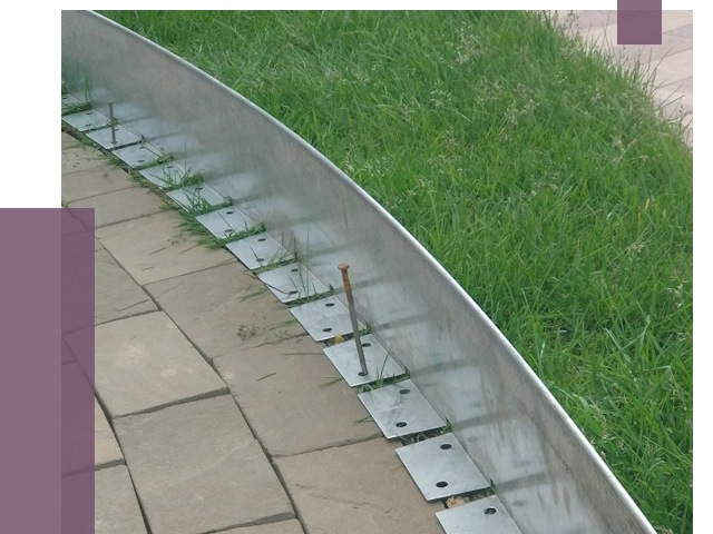 Металлические бордюры для тротуаров в Глазове от 8673 руб.