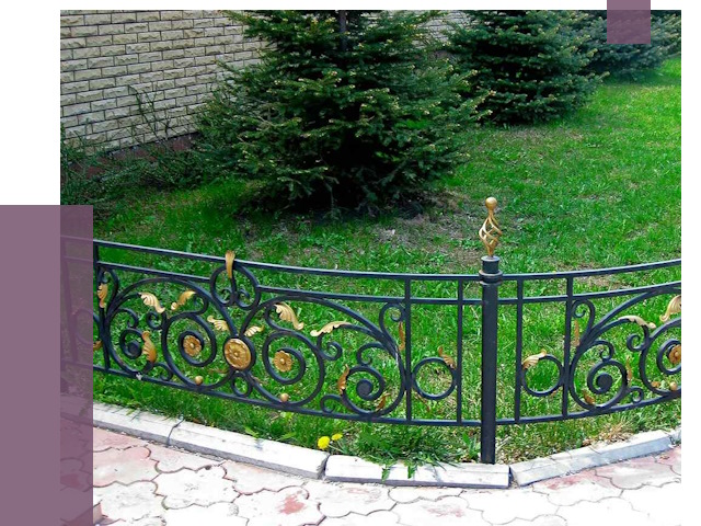 Кованые газонные ограждения в Глазове от 7601 руб. — ПРОЛЁТ-Глз