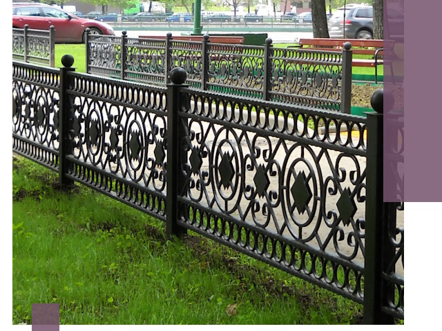 Секционные газонные ограждения под ключ в Глазове