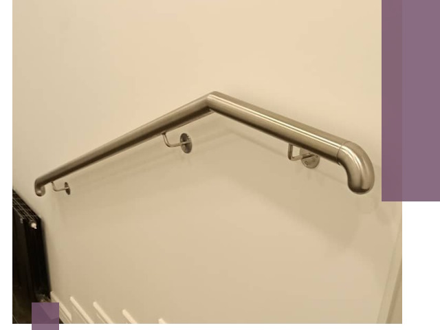 Изготовление пристенных поручней в Глазове под ключ за сроки