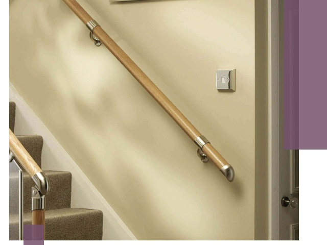 Монтаж пристенных поручней профессионально в Глазове