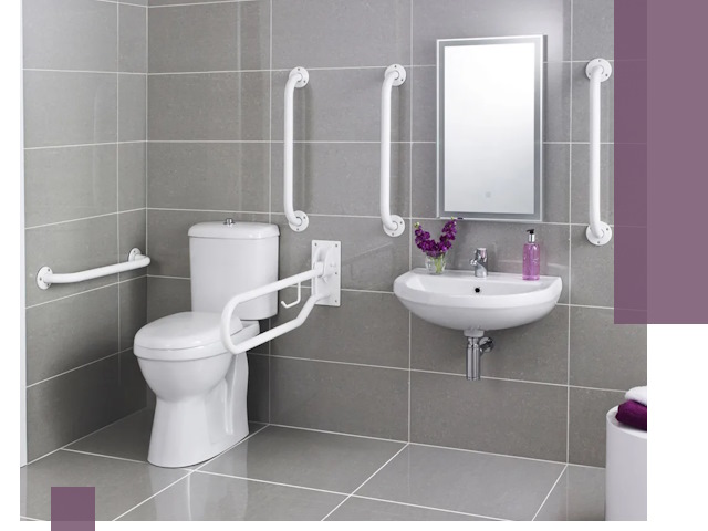 Поручни для санузлов в Глазове: установка, ремонт и монтаж