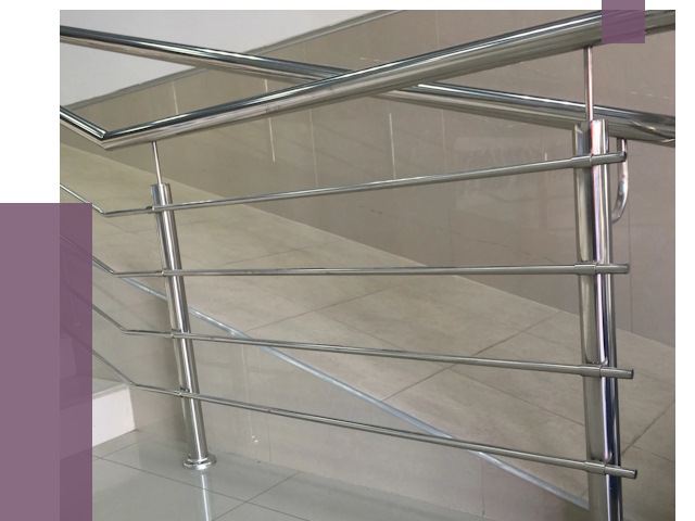 Изготовление поручней из нержавеющей стали в Глазове